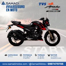 Tvs Apache RTR200 Samadi Motos Quito