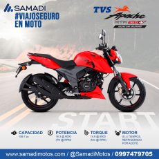 Tvs Apache RTR160 Samadi Motos Quito